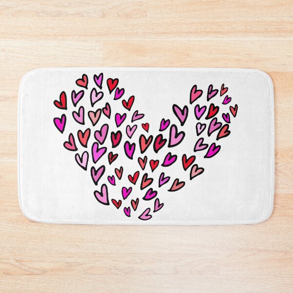Item preview, hearts on hearts in hearts designed and sold by lepetitjuif.
