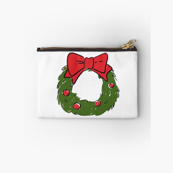 Item preview, Christmas wreath with a bow designed and sold by Lovlee Bee.