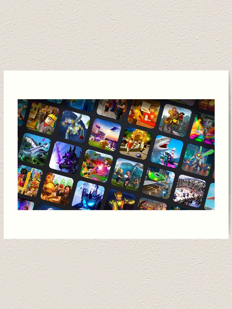 Roblox Misc Images Game Art Print By Best5trading Redbubble - imagesx roblox