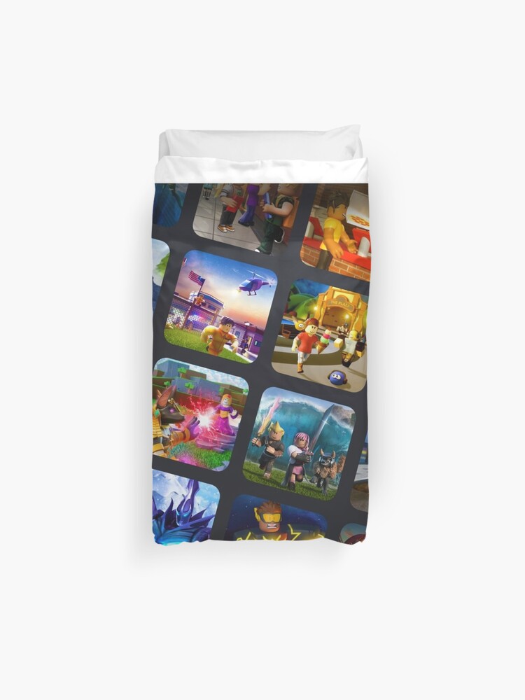 Roblox Misc Images Game Duvet Cover By Best5trading Redbubble - roblox games blue socks by best5trading redbubble