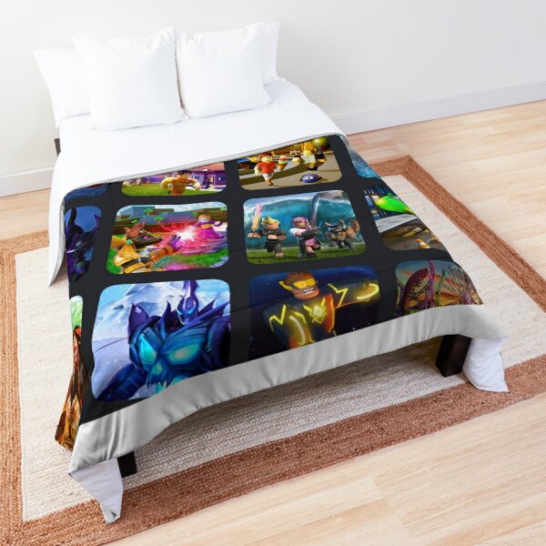 Roblox Mini Game Poster Comforter By Best5trading Redbubble - roblox bedding full