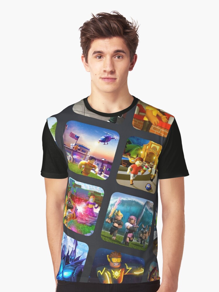 Roblox Misc Images Game T Shirt By Best5trading Redbubble - roblox t shirts logo images roblox game