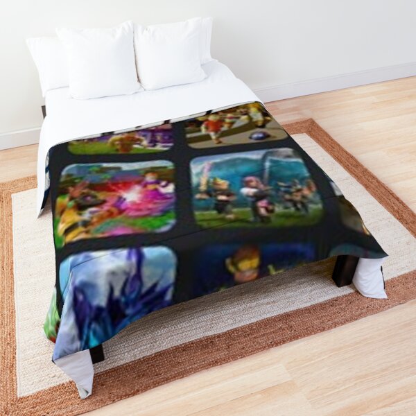 Roblox Logo Blue Comforter By Best5trading Redbubble - youtube roblox duvet covers redbubble