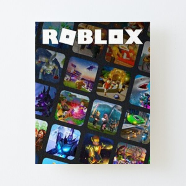 Roblox Misc Images Game Mounted Print By Best5trading Redbubble - game mini roblox pics