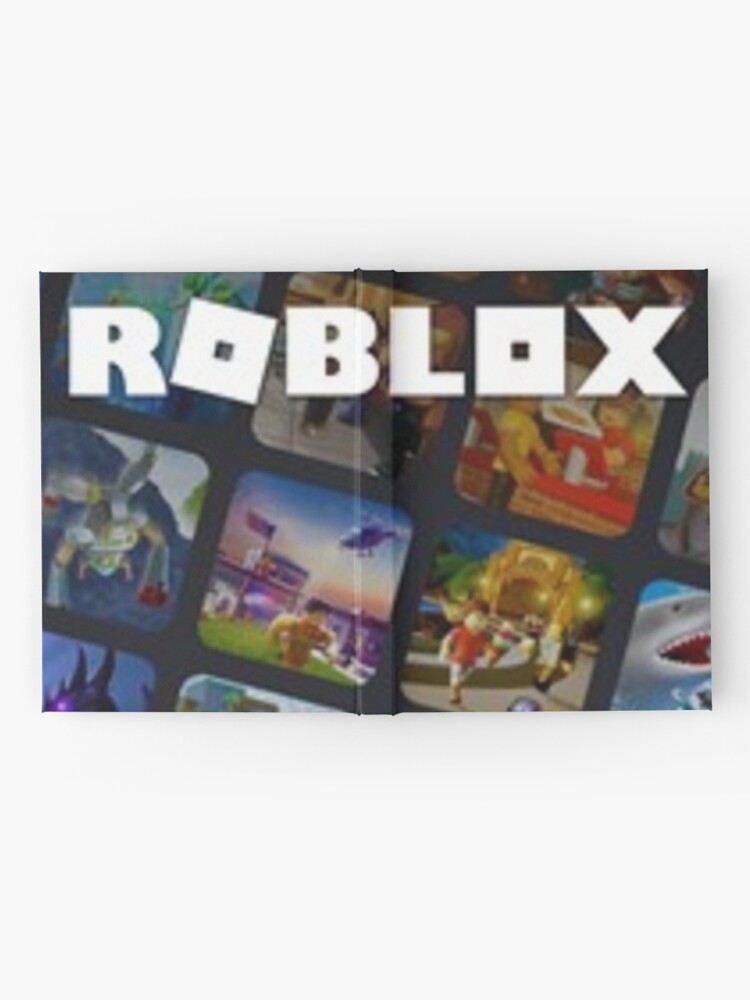 Roblox Mini Game Poster Hardcover Journal By Best5trading Redbubble - how to make a minigame in roblox