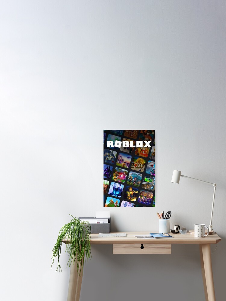 Roblox Mini Game Poster Poster By Best5trading Redbubble - how to make a minigame in roblox studio