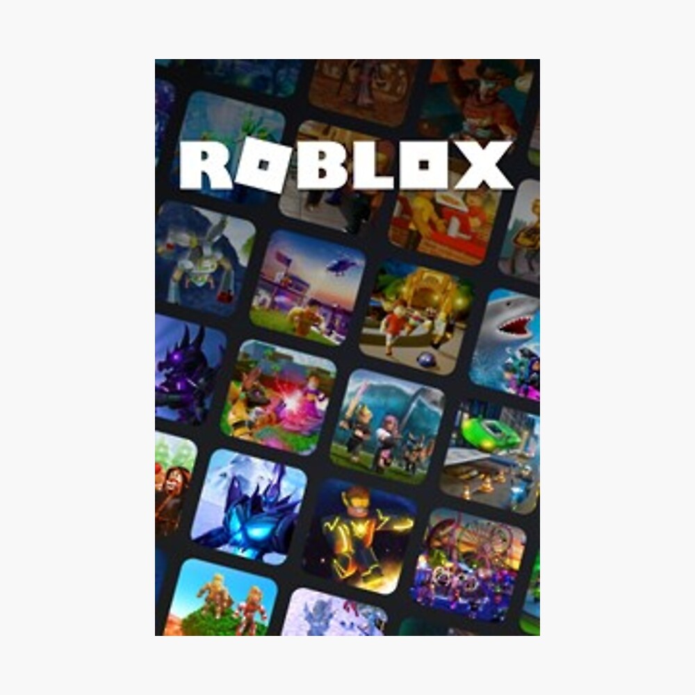 Poster Poster Mini Juego De Roblox De Best5trading Redbubble - lienzos roblox juego redbubble