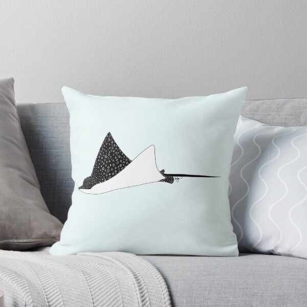 Item preview, Pastel spotted eagle ray designed and sold by Rachelstockham.