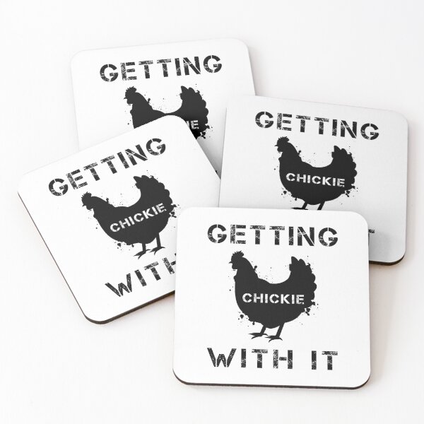 Item preview, Getting Chickie With It Chicken Shirt designed and sold by pwgarts.