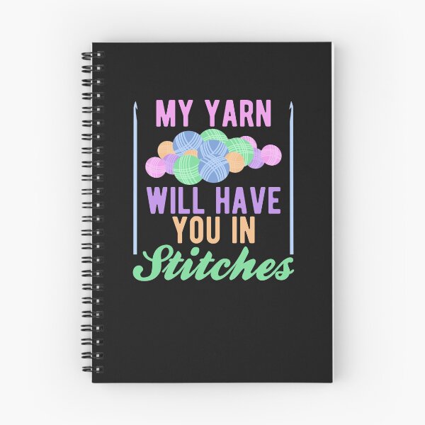 Item preview, My Yarn will have you in Stitches Funny Crochet Pun T Shirt designed and sold by Dan66.