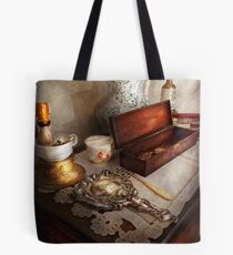 Barber - The morning ritual Tote Bag