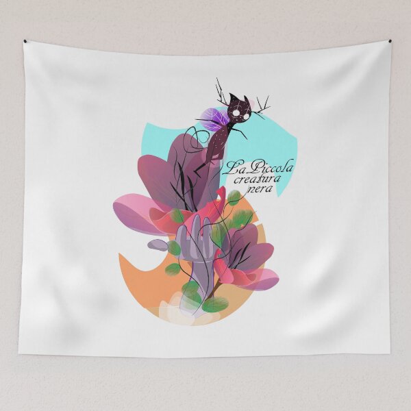 Item preview, illustration of a mysterious tiny flower creature designed and sold by Luciano Montemarano.