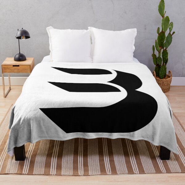 Item preview, B MODERN SHADOW STYLE CAPITAL LETTER INITIAL T-SHIRT MODERN MINIMALIST FONT LOGO TYPEFACE LETTERING TYPOGRAPHY TEE designed and sold by prezziefactory.
