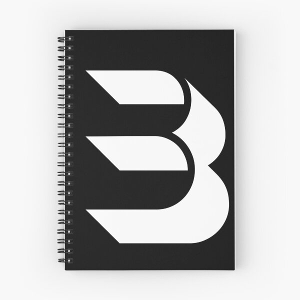 Item preview, B MODERN SHADOW STYLE CAPITAL LETTER INITIAL T-SHIRT MODERN MINIMALIST FONT LOGO TYPEFACE LETTERING TYPOGRAPHY TEE designed and sold by prezziefactory.