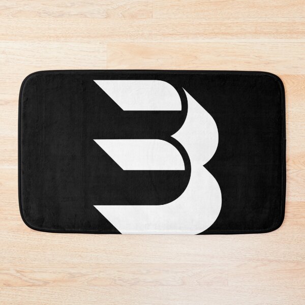 Item preview, B MODERN SHADOW STYLE CAPITAL LETTER INITIAL T-SHIRT MODERN MINIMALIST FONT LOGO TYPEFACE LETTERING TYPOGRAPHY TEE designed and sold by prezziefactory.