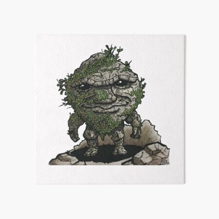 Bouldegar by Brent Florica Art Board Print