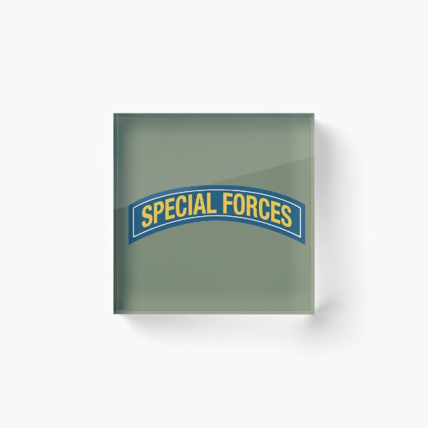 Item preview, Special Forces Tab - United States Army designed and sold by wordwidesymbols.