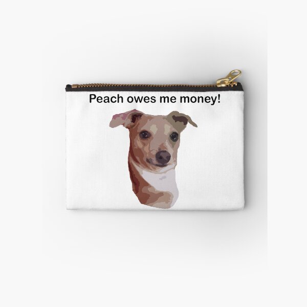 Item preview, Peach owes me money! designed and sold by scrambledtofu.