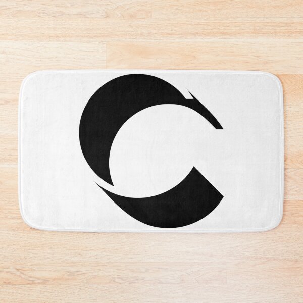 Item preview, C MODERN SHADOW STYLE CAPITAL LETTER INITIAL T-SHIRT MODERN MINIMALIST FONT LOGO TYPEFACE LETTERING TYPOGRAPHY TEE designed and sold by prezziefactory.