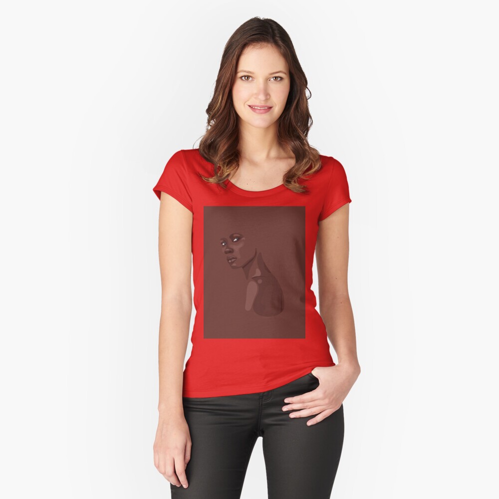 Aperçu de l'œuvre T-shirt échancré créée et vendue par TorriPhoto.