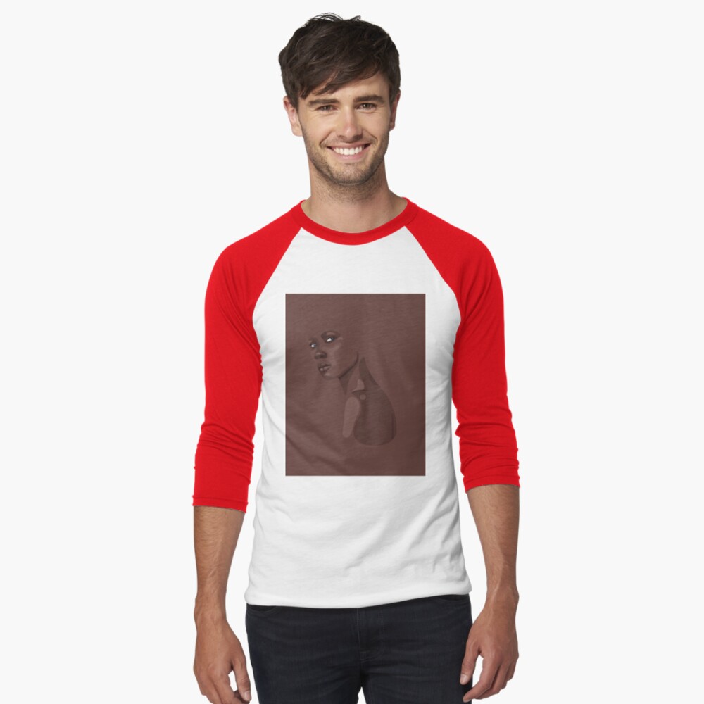 Aperçu de l'œuvre T-shirt baseball manches ¾ créée et vendue par TorriPhoto.