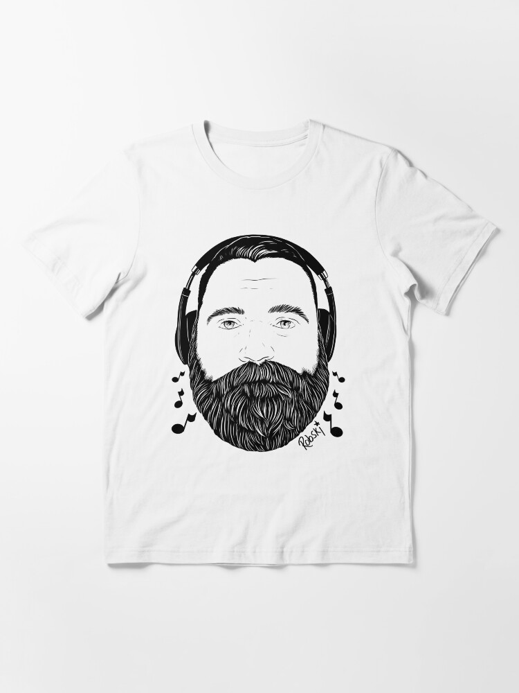 Alternate view of Music bear Rees light tee Essential T-Shirt