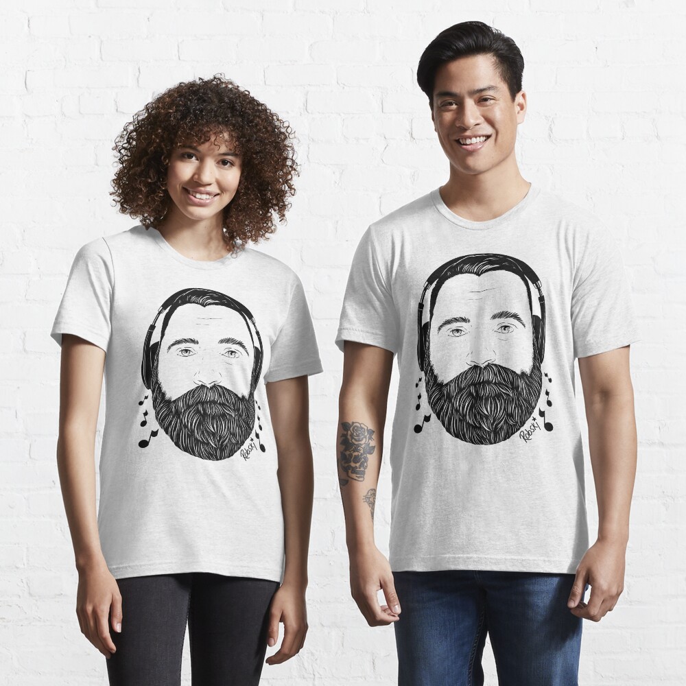 Music bear Rees light tee Essential T-Shirt