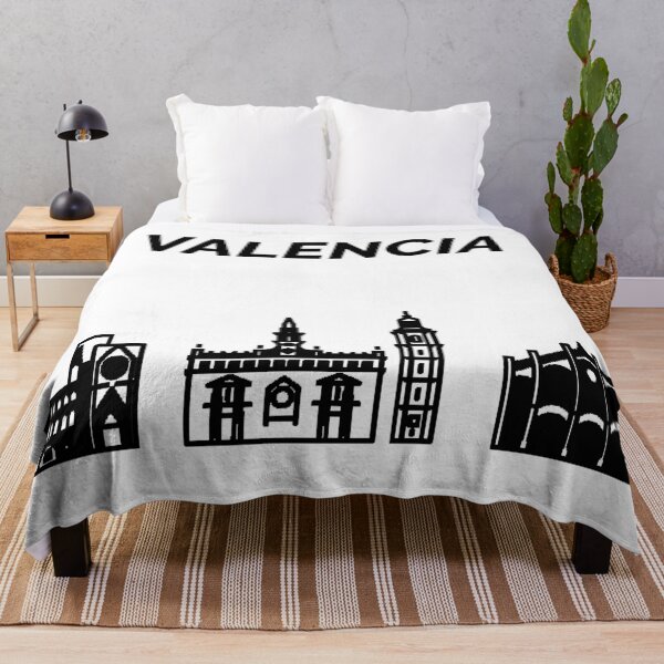 Item preview,  Valencia Skyline, Spain designed and sold by marosharaf.