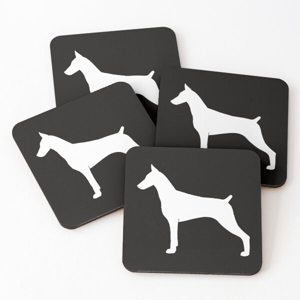 Item preview, Doberman Pinscher Silhouette(s) designed and sold by Jenn Inashvili.