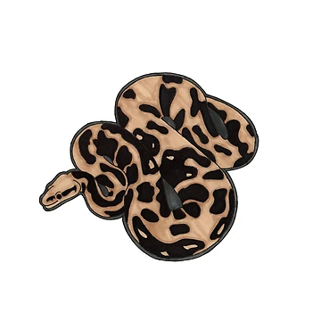 Artwork thumbnail, Ball Python by Joshua Bredbenner