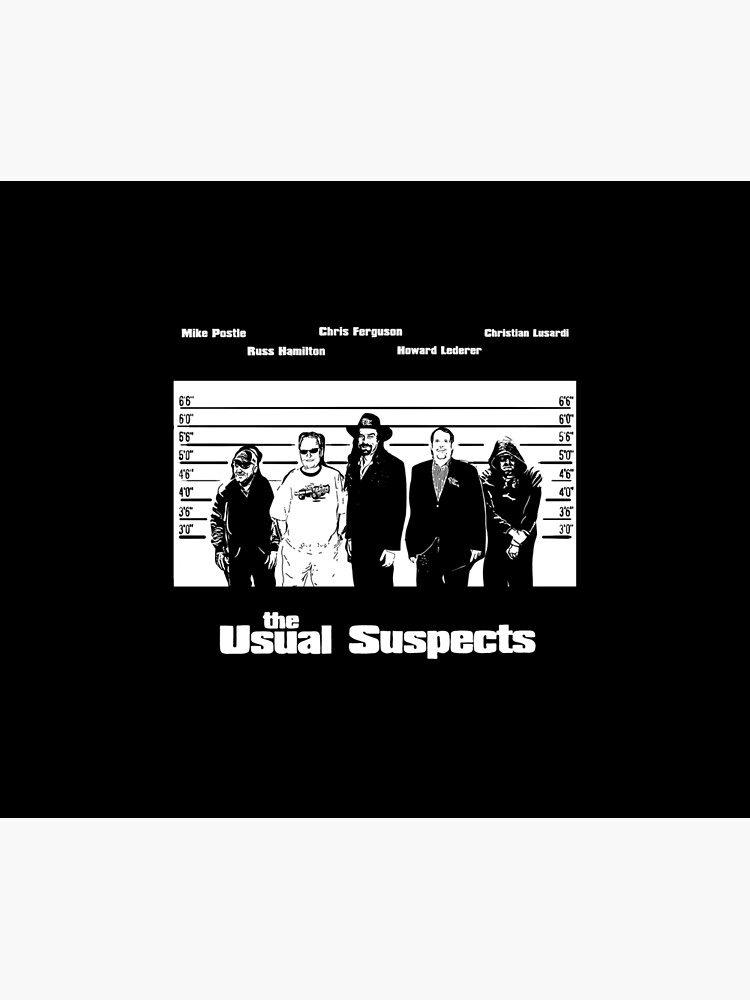 The Usual Poker Suspects by fullrangepoker