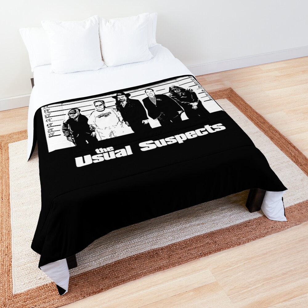 The Usual Poker Suspects Comforter