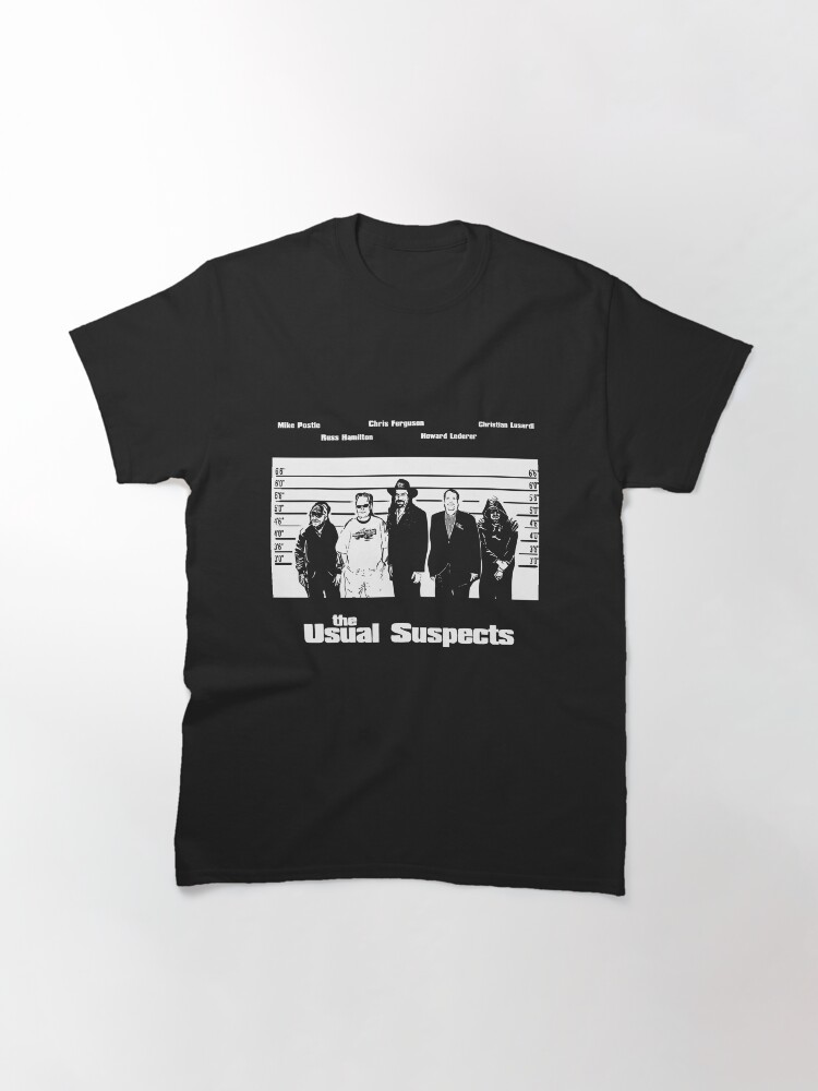 Alternate view of The Usual Poker Suspects Classic T-Shirt