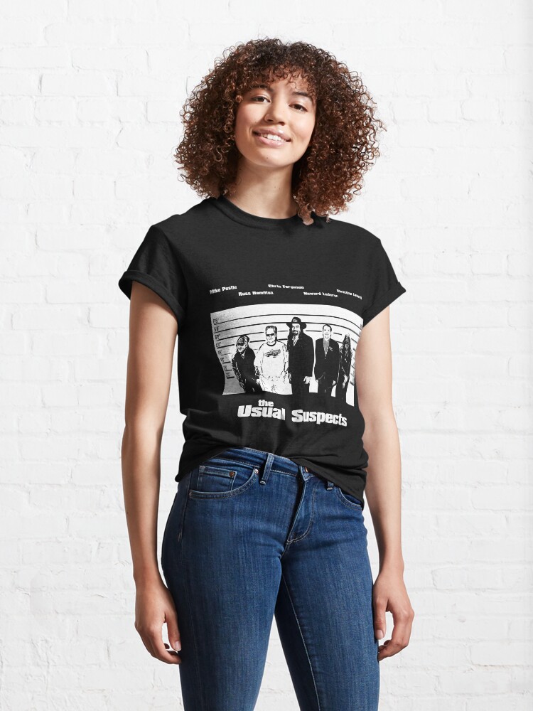 Alternate view of The Usual Poker Suspects Classic T-Shirt