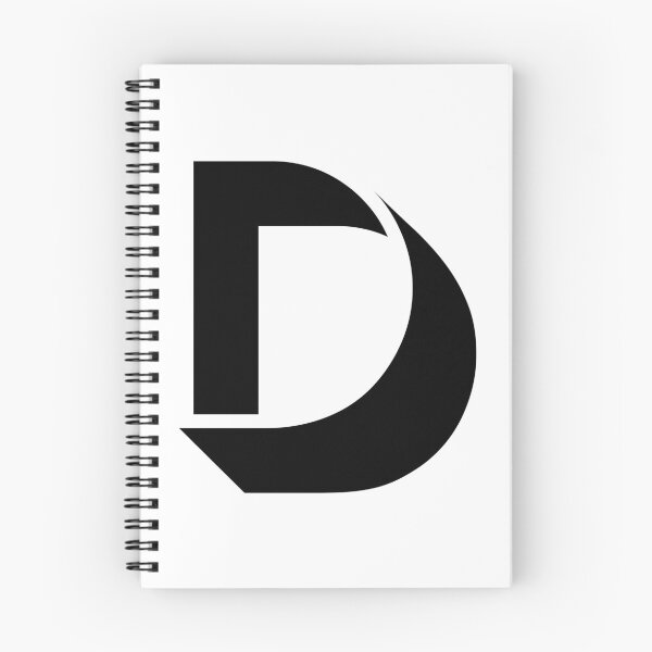 Item preview, D MODERN SHADOW STYLE CAPITAL LETTER INITIAL T-SHIRT MODERN MINIMALIST FONT LOGO TYPEFACE LETTERING TYPOGRAPHY TEE designed and sold by prezziefactory.