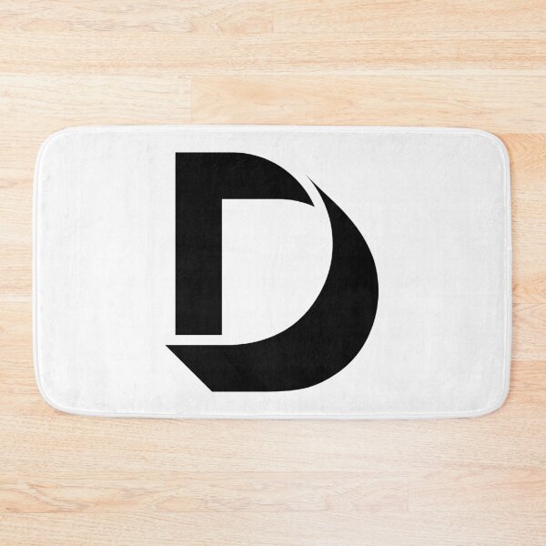 Item preview, D MODERN SHADOW STYLE CAPITAL LETTER INITIAL T-SHIRT MODERN MINIMALIST FONT LOGO TYPEFACE LETTERING TYPOGRAPHY TEE designed and sold by prezziefactory.