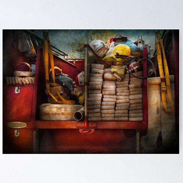 Item preview, Fireman - Fire equipment  designed and sold by Mike Savad Photography.