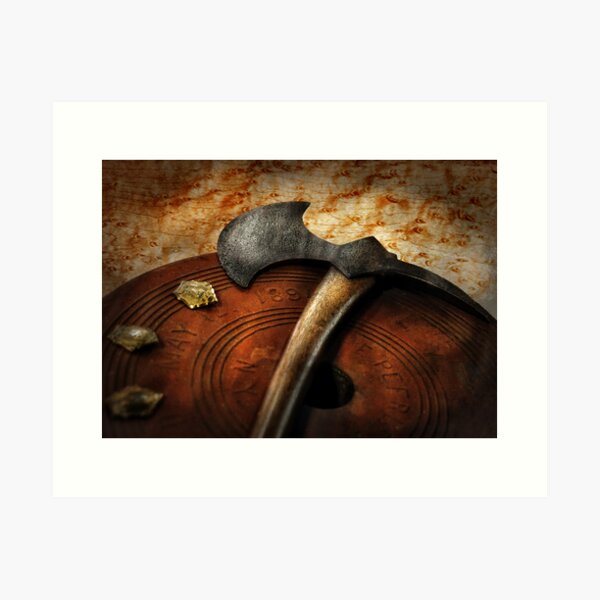 Item preview, Fireman - The fire axe  designed and sold by Mike Savad Photography.