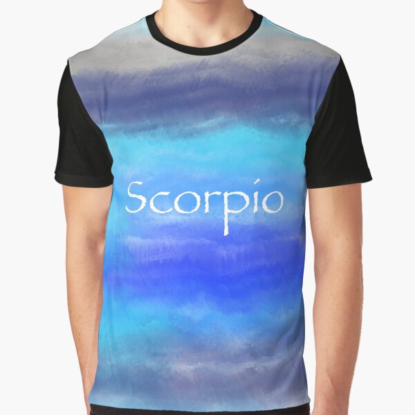 Scorpio, Deep and Mysterious Graphic T-Shirt