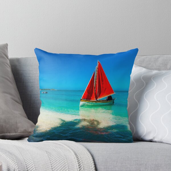 Item preview, Jukong with Red Sail designed and sold by KarenWillshaw.
