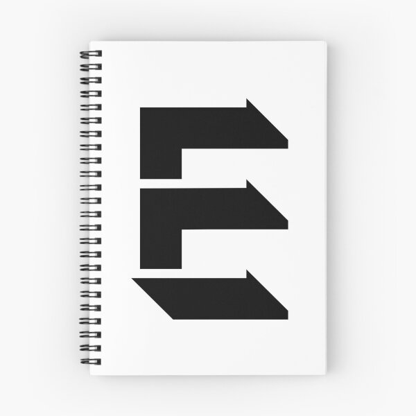 Item preview, E MODERN SHADOW STYLE CAPITAL LETTER INITIAL T-SHIRT MODERN MINIMALIST FONT LOGO TYPEFACE LETTERING TYPOGRAPHY TEE designed and sold by prezziefactory.
