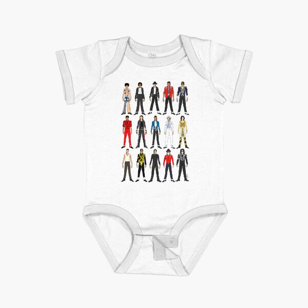 Aperçu de l'œuvre Les tenues de King Jackson Pop Music Fashion créée et vendue par NOTSNIW ART.