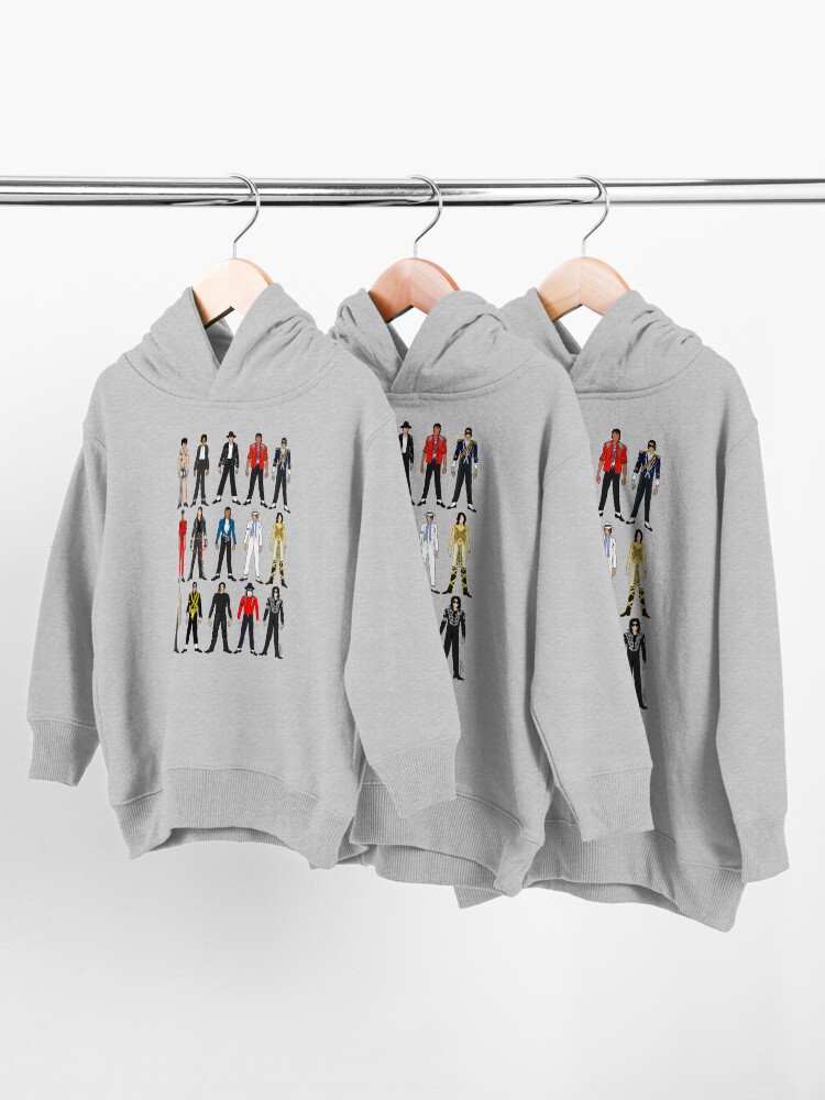 Thumbnail 3 of 5, Toddler Pullover Hoodie, Outfits of King Jackson Pop Music Fashion designed and sold by notsniwart.