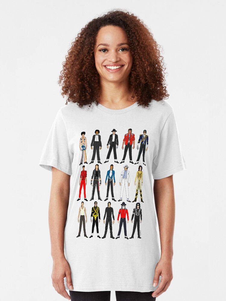Alternate view of Outfits of King Jackson Pop Music Fashion Slim Fit T-Shirt