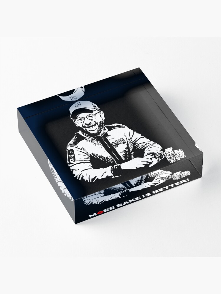 Alternate view of More Rake Is Better Acrylic Block