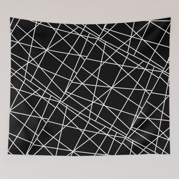 Item preview, Modern Black and White Abstract designed and sold by Elsy's Art.