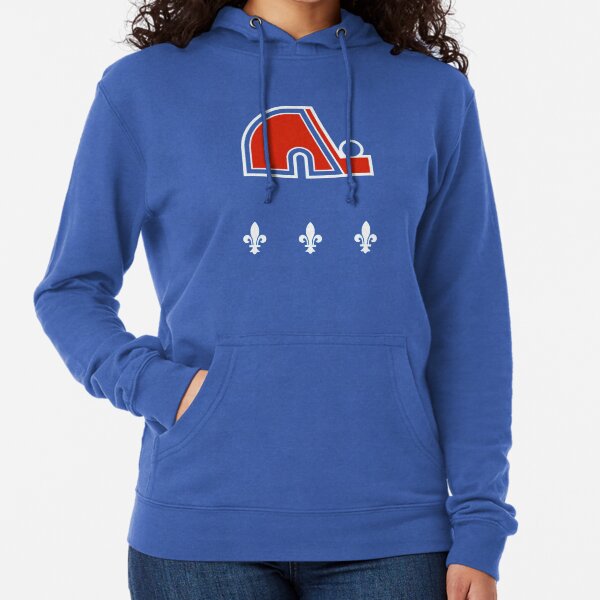 Vintage Quebec Hockey - Retro Nordiques Lightweight Hoodie