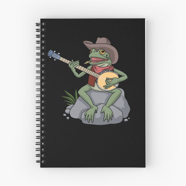 Item preview, Bluegrass Banjo Frog Country Music Banjo Gift Banjo designed and sold by DSWShirts.