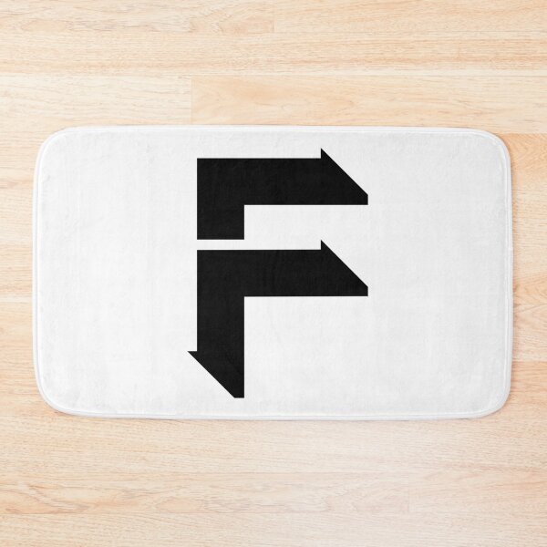 Item preview, F MODERN SHADOW STYLE CAPITAL LETTER INITIAL T-SHIRT MODERN MINIMALIST FONT LOGO TYPEFACE LETTERING TYPOGRAPHY TEE designed and sold by prezziefactory.