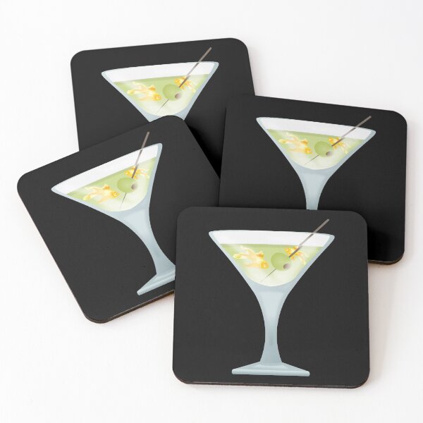 Item preview, Martini with gold fish designed and sold by OVMEngemann.
